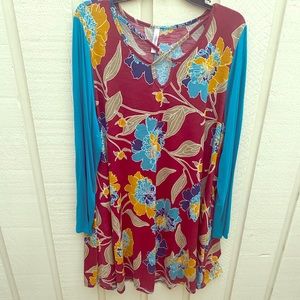 🌻 Long sleeve shift dress 3X